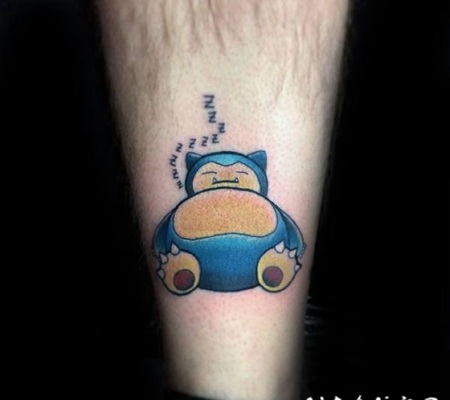可爱卡通纹身图案 可爱十足的口袋妖怪纹身图案
