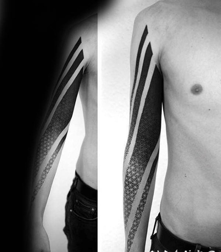 几何 纹身图案 精致的几何纹身图案