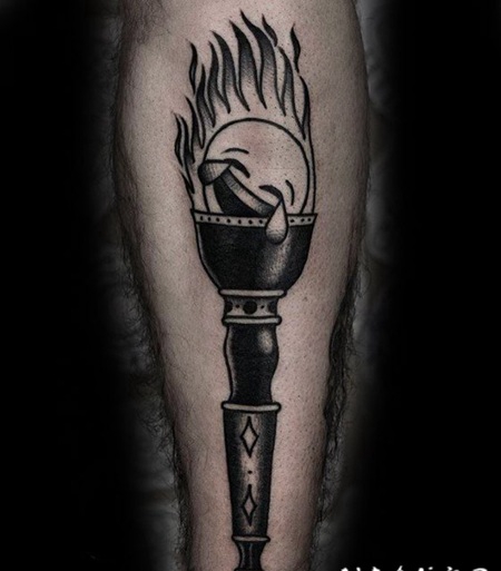 可爱纹身小图案 可爱精致的表情符号纹身图案