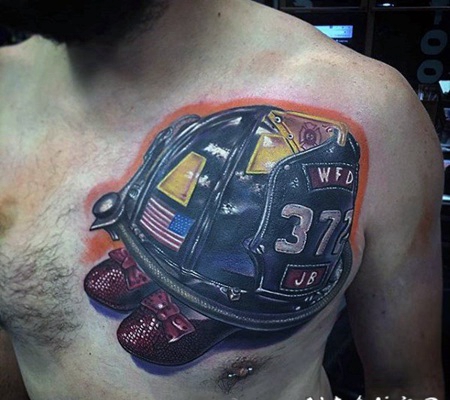 3d写实纹身 立体而又形象的3d写实纹身图案