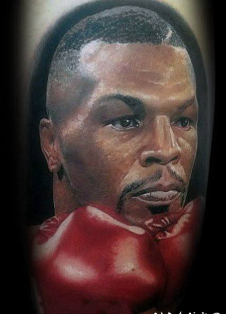 人物肖像纹身 写实逼真的人物肖像纹身图案