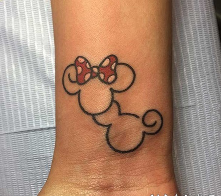 纹身卡通人物 极具创意的迪士尼卡通人物纹身图案