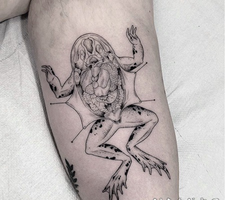 时尚纹身图案 淡雅的时尚纹身图案