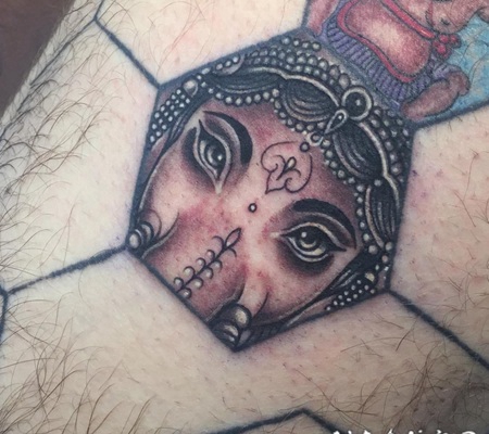 几何 纹身图案 设计感十足的几何图形纹身图案