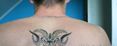 白羊座纹身图案 设计别样的白羊座纹身图案