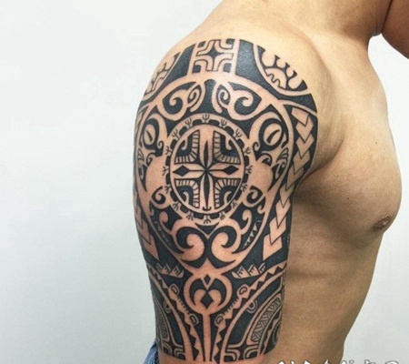 部落图腾纹身 个性而又时尚的部落图腾纹身图案