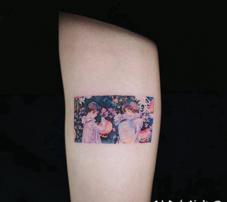 小清新 纹身 小巧别致的小清新纹身图案