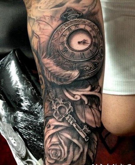 哥特式纹身图案 黑暗系的哥特式纹身图案