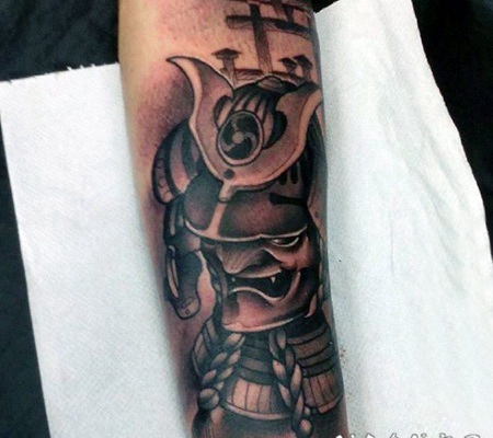 武士纹身 个性的日本武士纹身图案