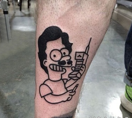 纹身卡通 素描纹身卡通纹身图案