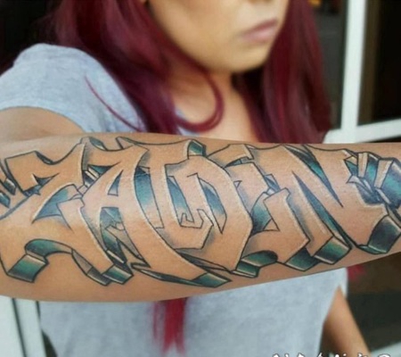 欧美涂鸦纹身 彩绘纹身欧美涂鸦纹身图案