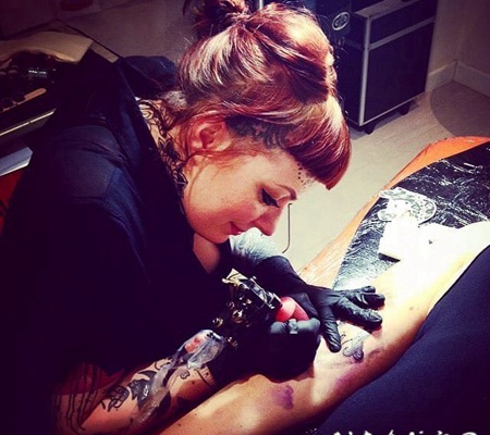 小动物纹身 黑灰纹身点刺技巧小动物纹身图案