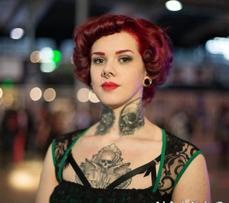 花纹纹身图案 小清新文艺纹身黑色花纹纹身图案