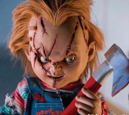 鬼娃娃纹身 恐怖纹身素描鬼娃娃纹身图案