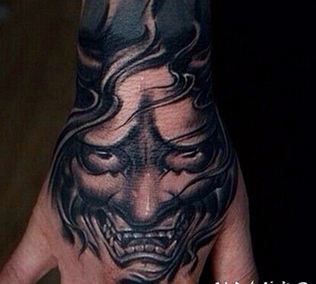 神秘般若手臂纹身