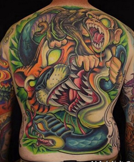 男士霸气刺青图案