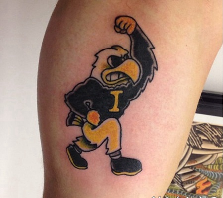 纹身卡通 简单线条纹身彩绘卡通可爱纹身图案