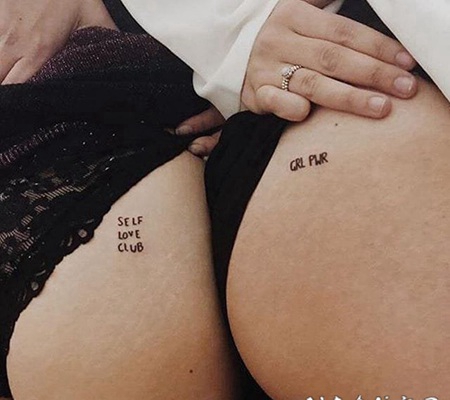 花体英文纹身 极简线条纹身素描花体英文纹身图片