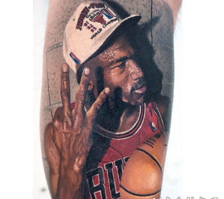 关于篮球的纹身图案 简单线条纹身素描篮球纹身图案