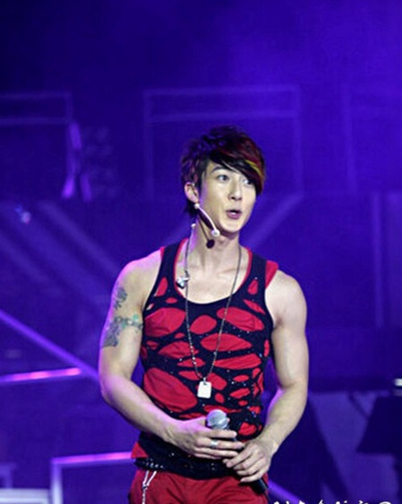 魅力男神吴尊手臂纹身图案