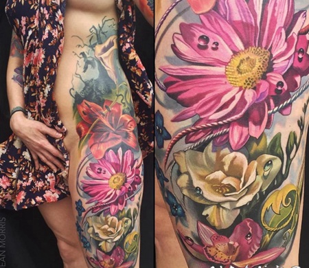 彩绘纹身技巧多元化个性纹身图案