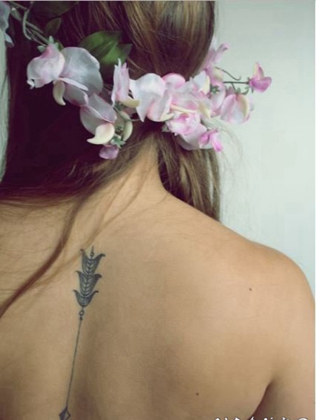 漂亮精美的箭主题图案纹身欣赏