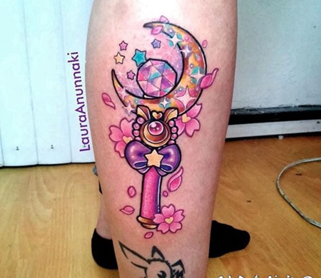 超卡哇伊美少女战士纹身动漫人物卡通纹身小图