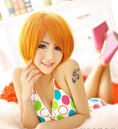 娇俏迷人美女手臂纹身图片