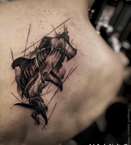 鑳岄儴濂界湅鐨勯粦鑹蹭釜鎬ч敜澶撮波绾硅韩鍥炬