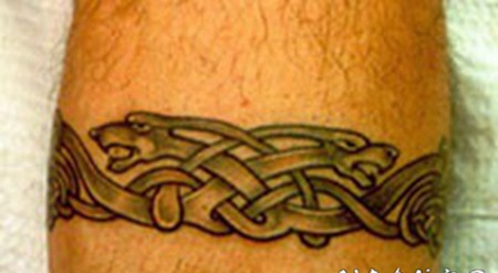 凯尔特臂环个性图案