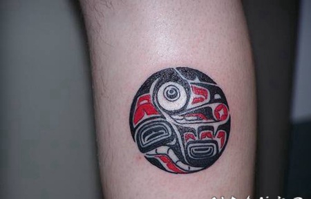 北美土著部落符号纹身图案