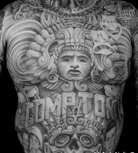 全甲3D部落饰品和儿童肖像字母图案