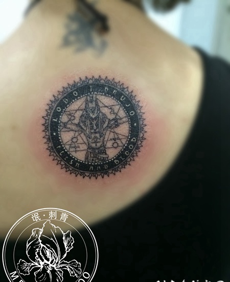 纹身-阿努比斯纹身图片