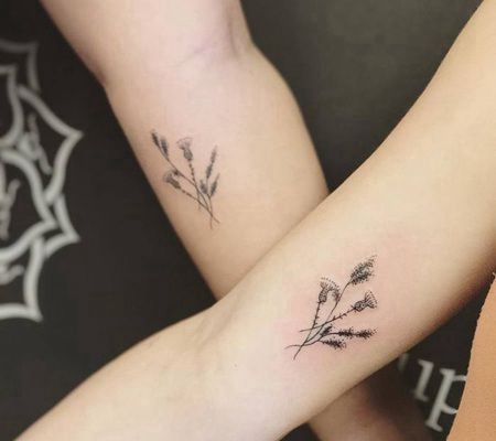 苏格兰蓟纹身图片