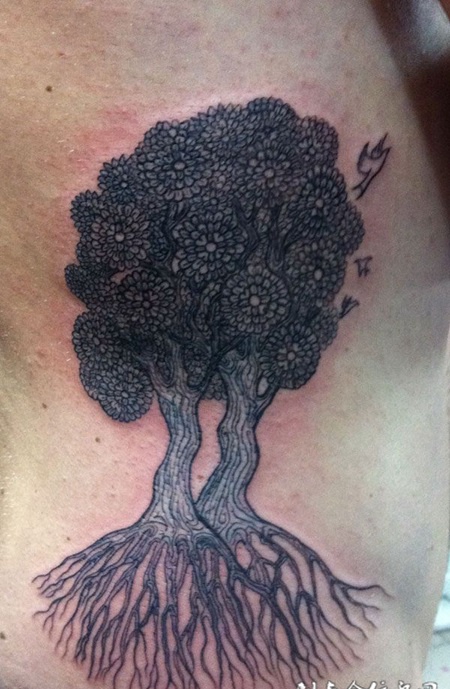 生命之树纹身
