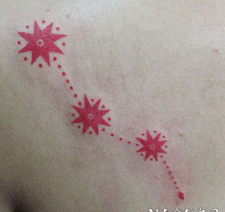 图腾星云图纹身