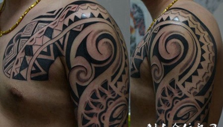 毛利图腾纹身