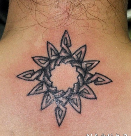 凯尔特太阳纹身