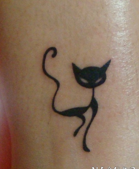 可爱的小猫纹身