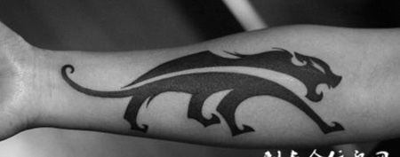 猎豹图腾纹身