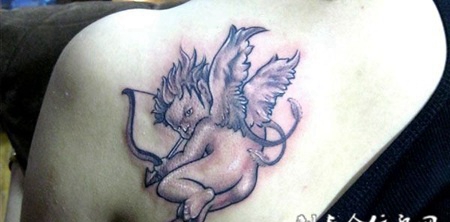 爱神丘比特纹身