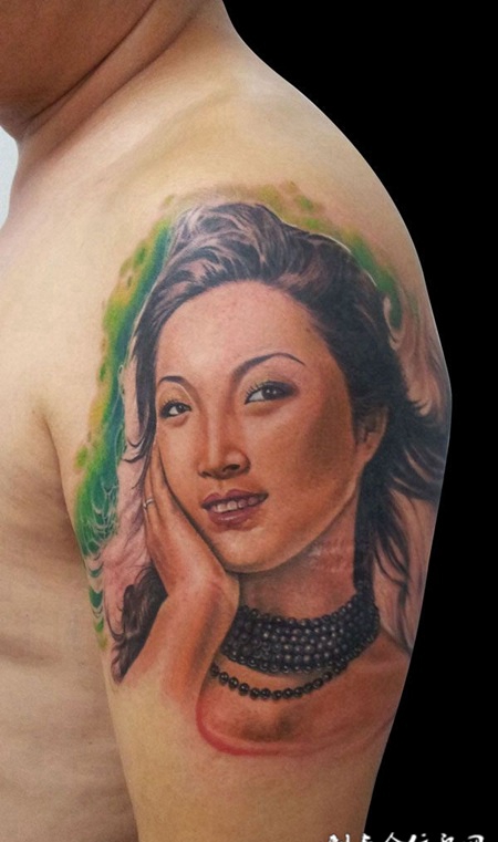 人物肖像纹身