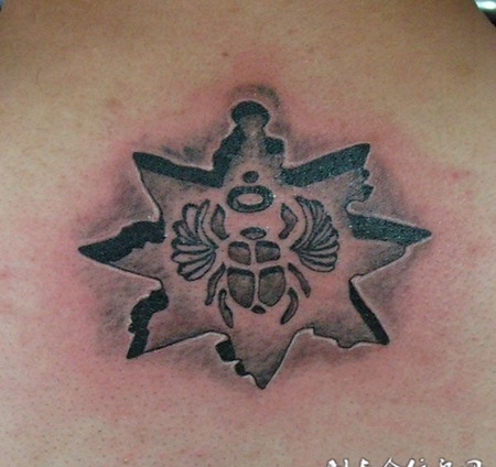 符印石刻甲壳虫