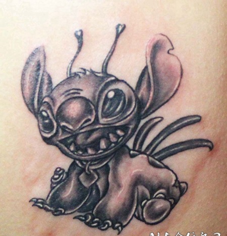 Q版小恶魔纹身