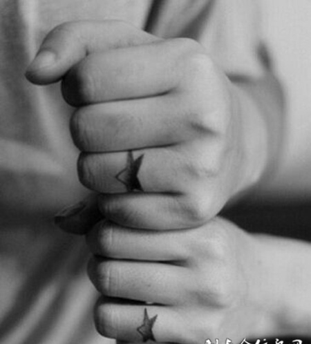 爱的宣誓 情侣纹身