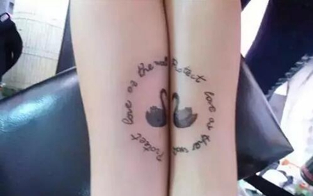 欧美情侣纹身图片欣赏