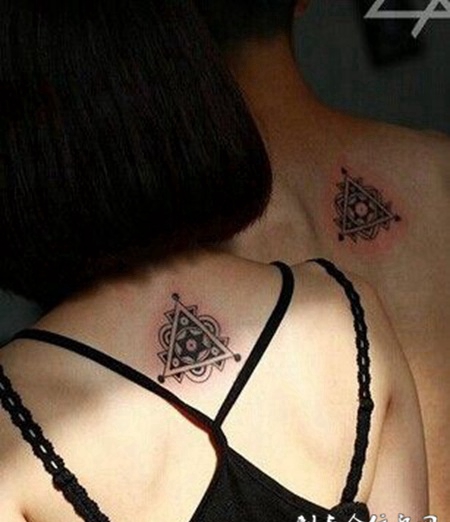 情侣图腾纹身 神秘优雅的爱情