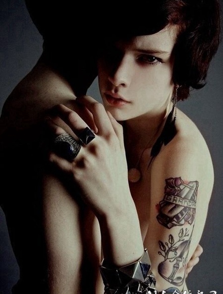 欧美霸气情侣纹身 超完美的爱情印记