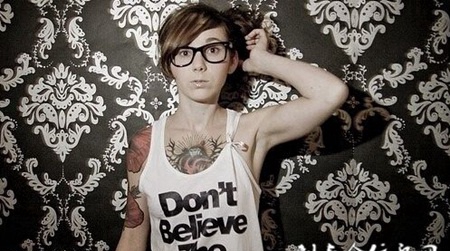 欧美美女个性唯美纹身