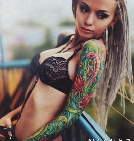 最性感唯美的纹身美女